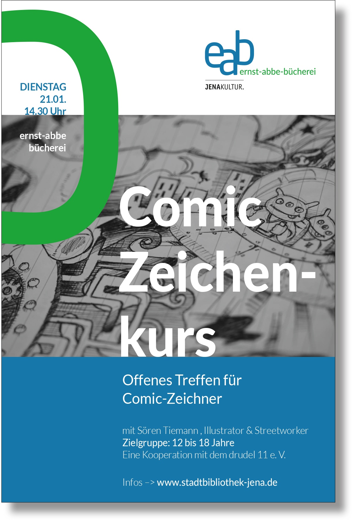 Beispielplakat für die EAB