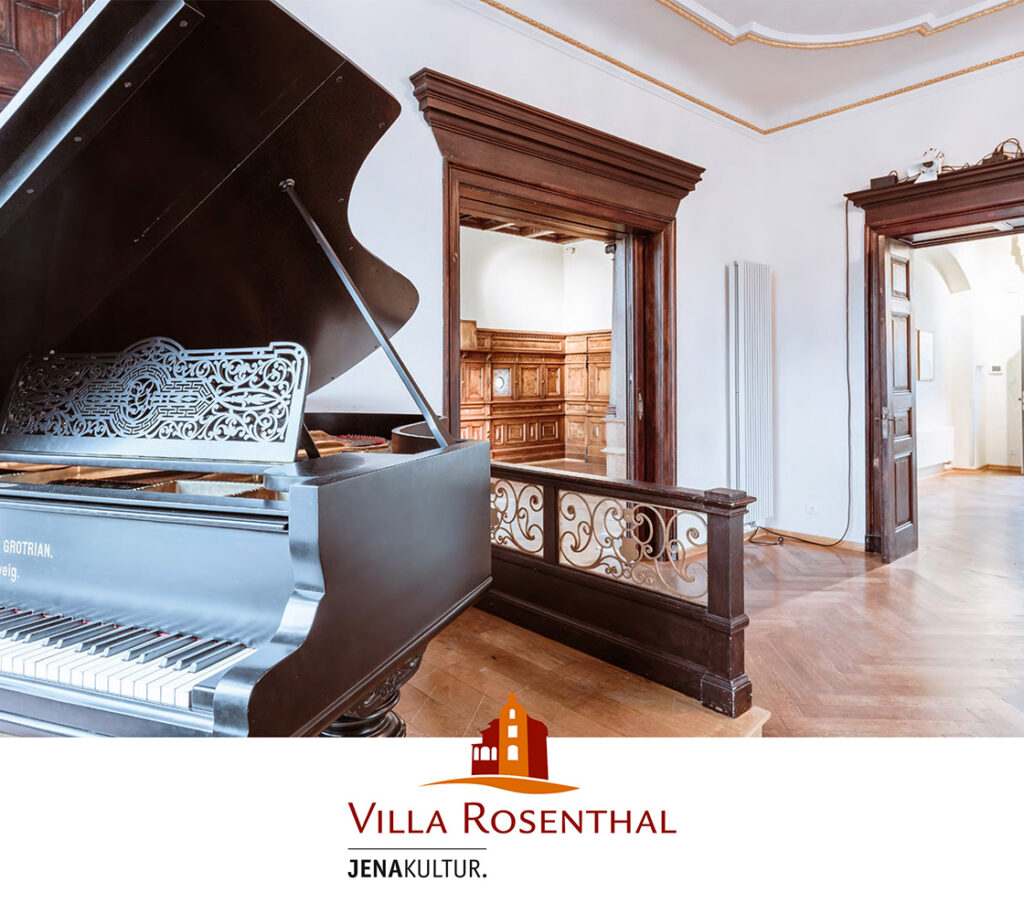 Kachel für das Kurzmanual zum Erscheinungsbild der Villa Rosenthal Jena