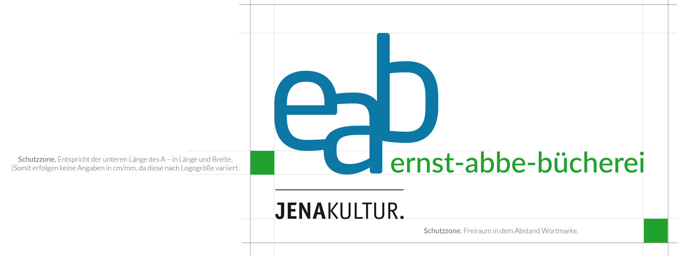 EAB-Logo mit Ausweisung der Schutzzonen