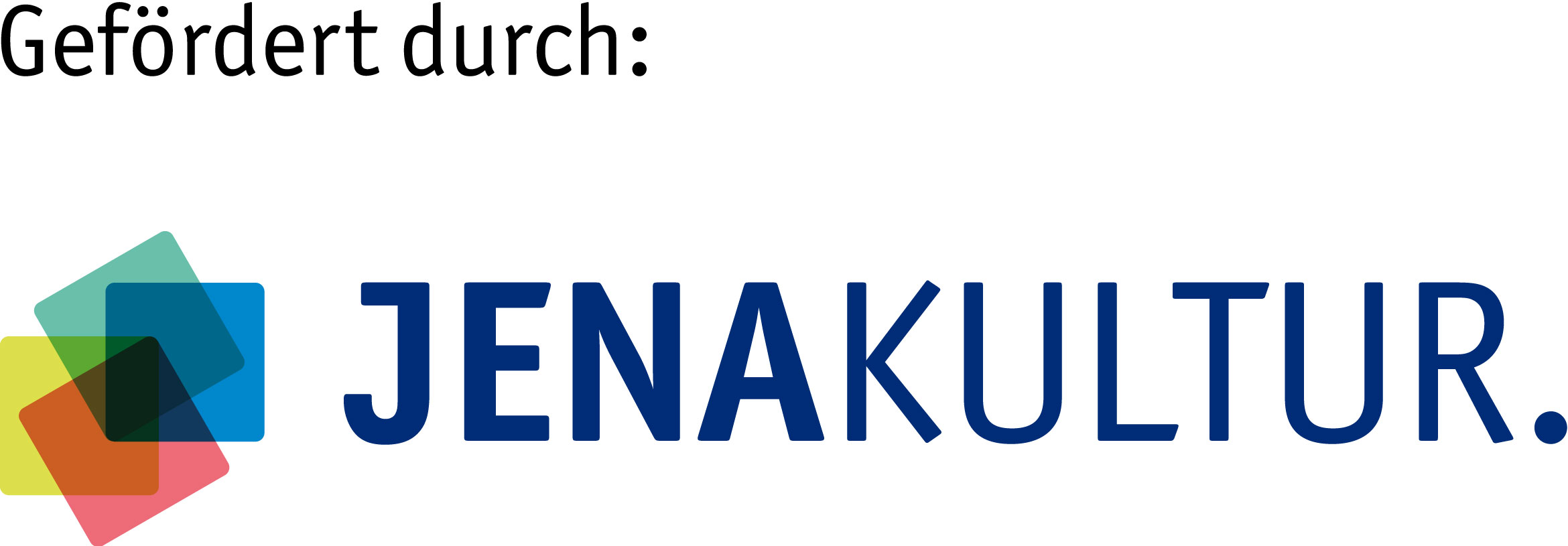 Logo JenaKultur mit Kulturförder-Zusatz